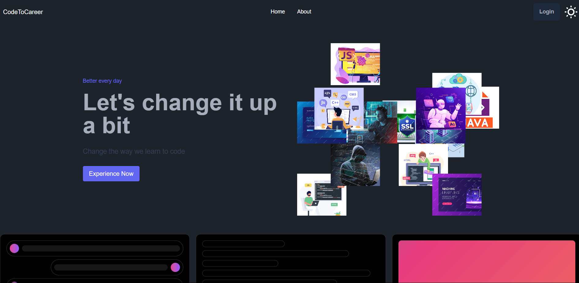 CodeToCarrer - A smart learning platform using AI.